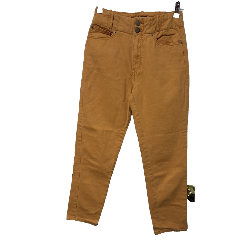 BDG Urban Outfitters Jeans Women's 25 Orange High Rise Taper‎ Leg Mom Style Y2K